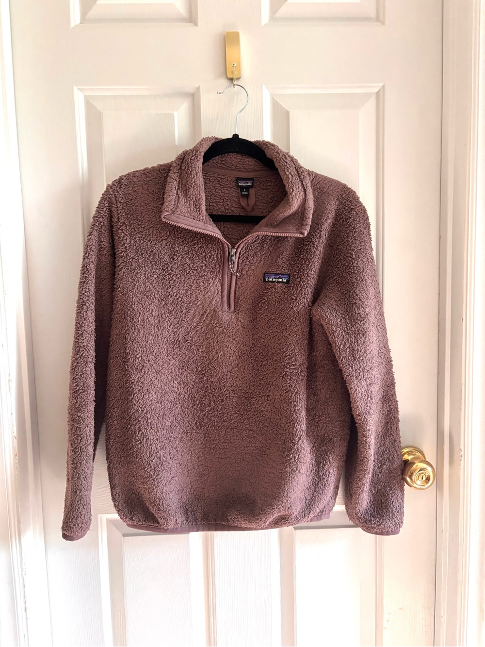 Patagonia Los Gatos 1/4 Zip Women's Cozy Fleece Pullover - Dusky Brown